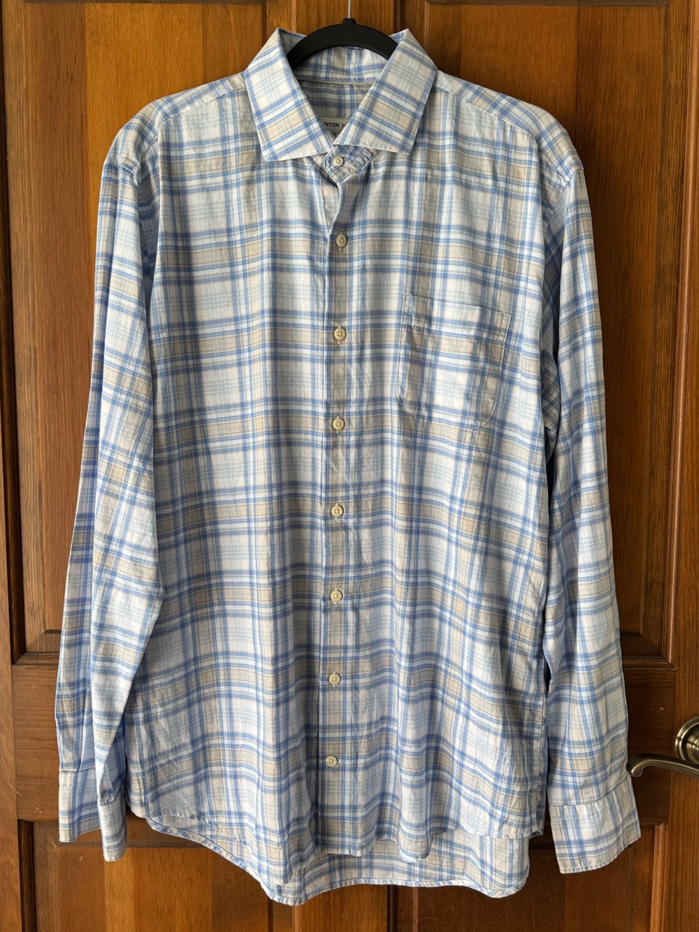 LIKE NEW men’s Peter Millar button up shirt size L